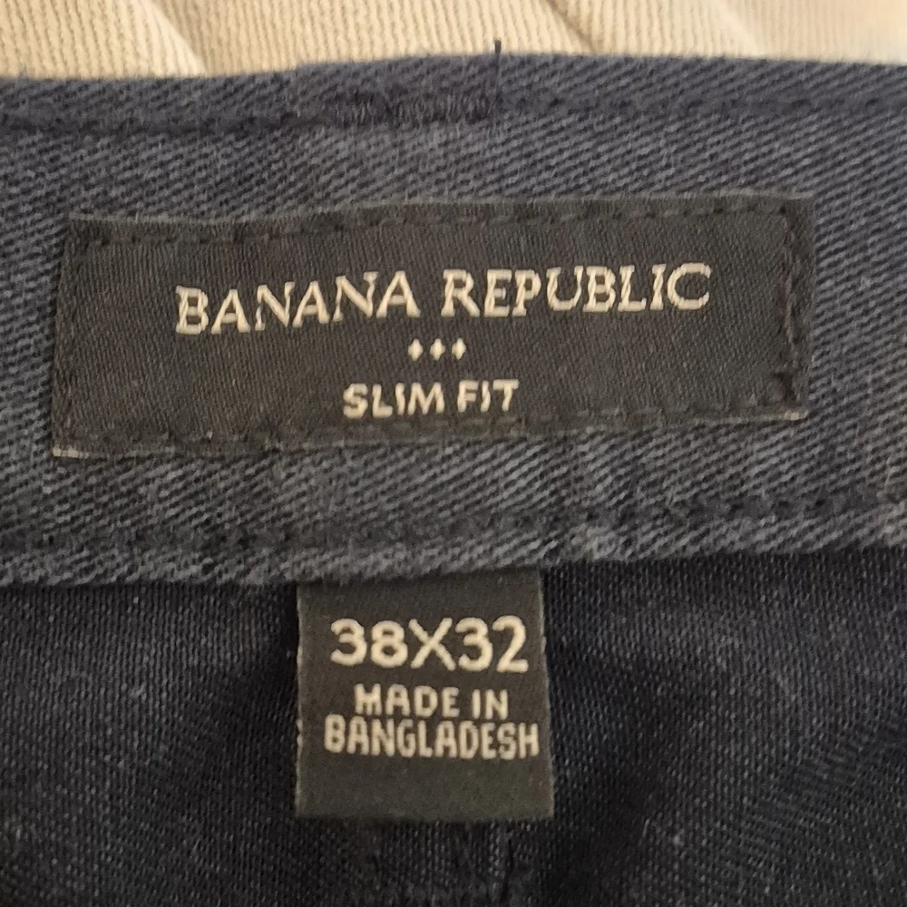 Banana Republic Slim Fit Dark Blue Denim